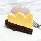 Passionfruit Egg Bouquet Flourless Chocolate Cake