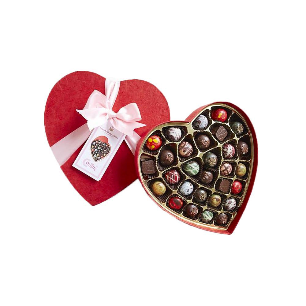 Chocolates Heart Gift Box - Sweetopia