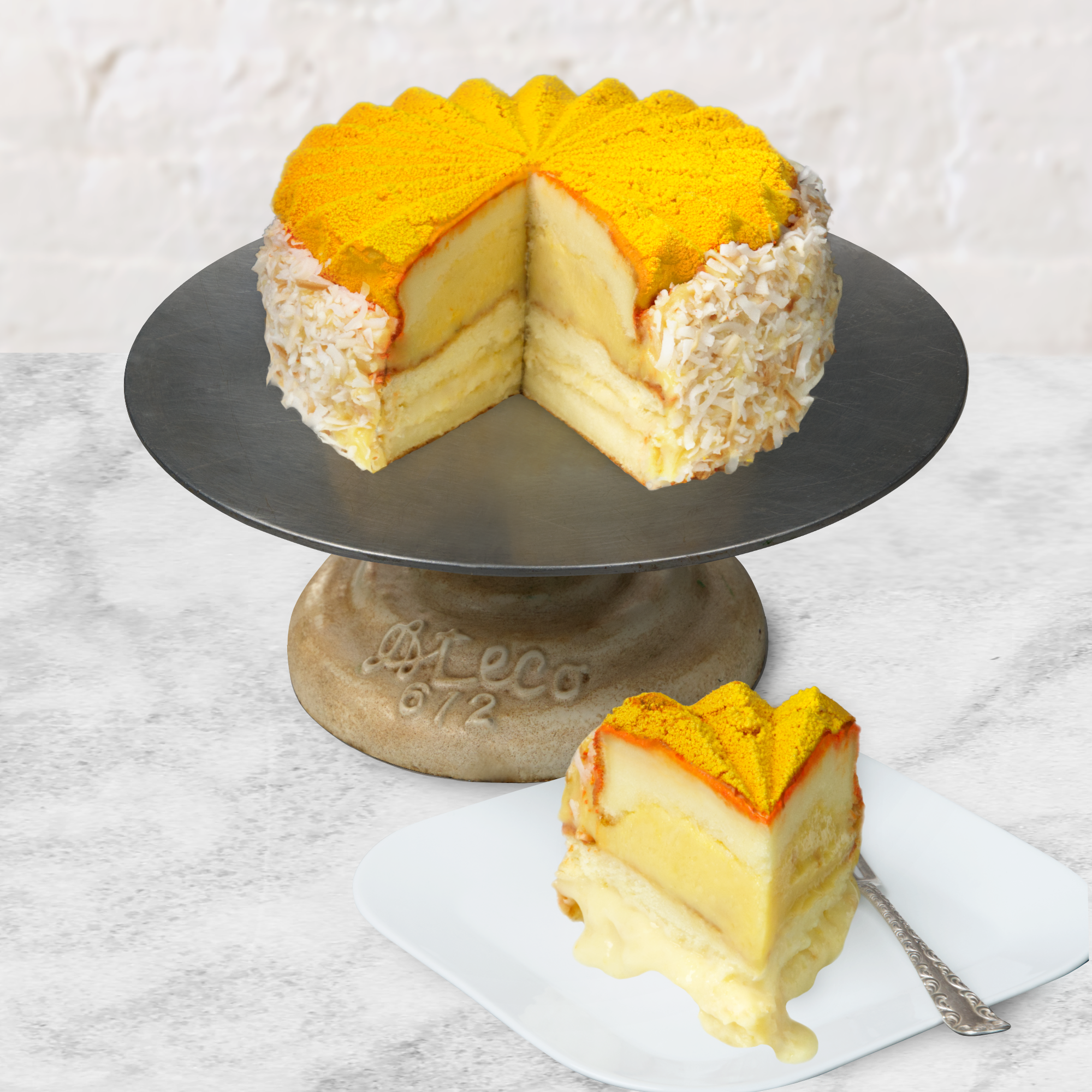 The Yuzu Dragon: Yuzu-Passionfruit Cake – Chocopologie The Yuzu Dragon: Yuzu-Passionfruit Cake – Chocopologie