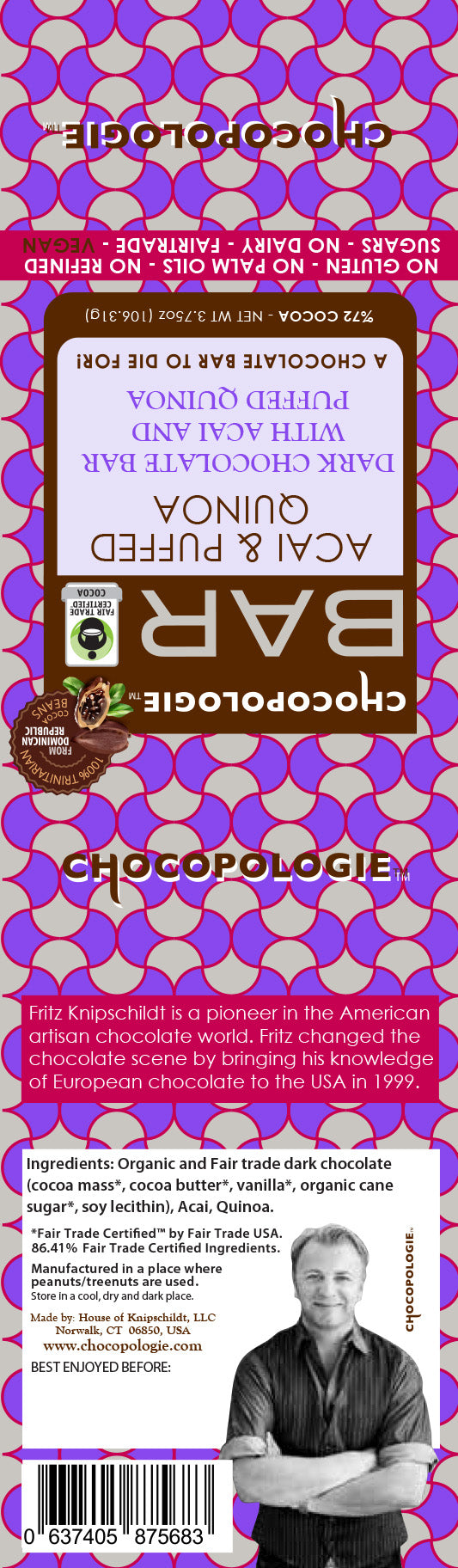 Acai & Puffed Quinoa – Chocopologie